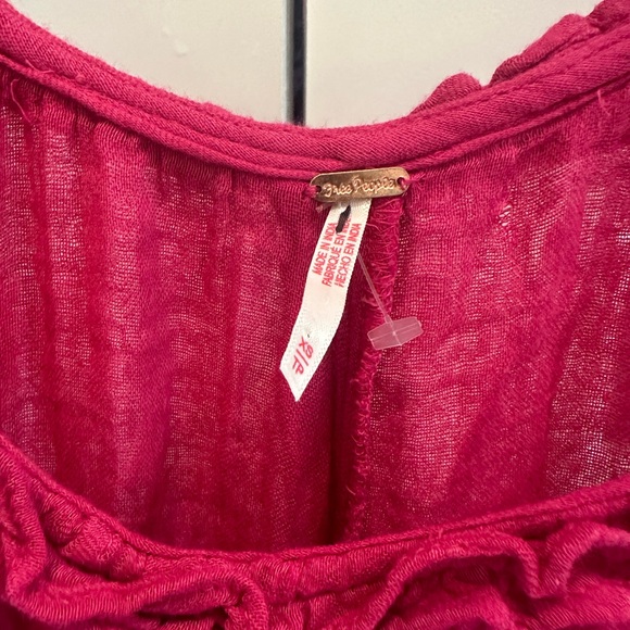 Free People McKinley Maxi Dress in Cha Cha Cherry NWOT - Picture 7 of 7